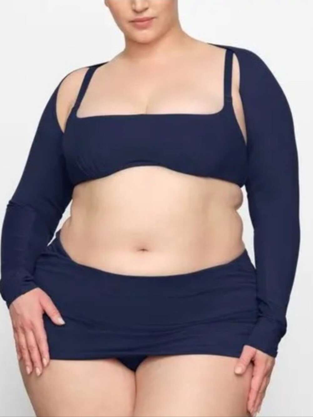 Skims Sculpting Shrug Midnight Navy Blue